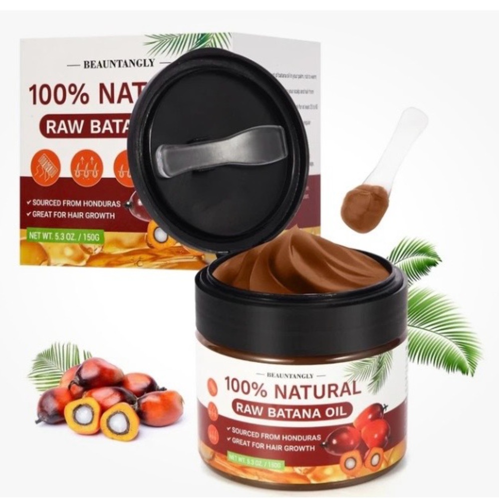 Beauntangly 100% Natural Raw Batana Oil, For Hair Growth,5.3 oz. New